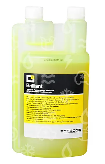 barvivo fluorescenční, BRILIANT, pro AC, žlutá barva, 1 l